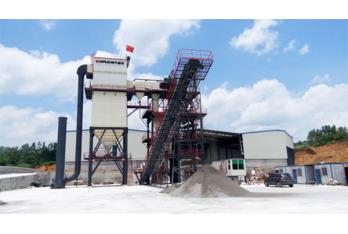 怀化明达建材，南方路机V7-100干式制砂设备应用